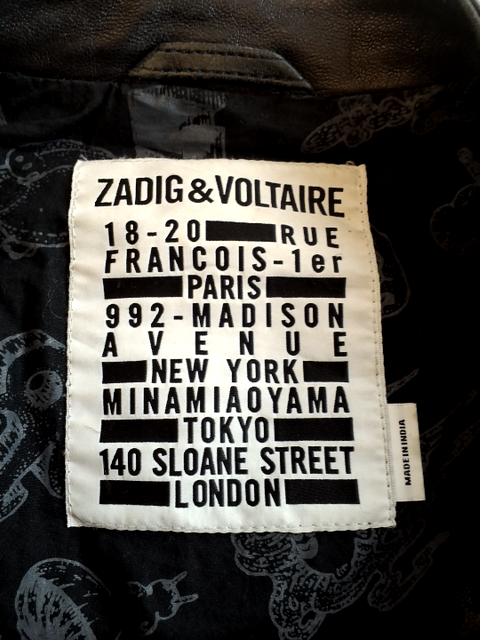 Zadig & Voltaire Skind Jakke